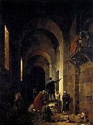Francois-Marius Granet Stella in Prison oil painting on canvas